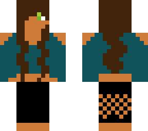 chick with leggings and wavy hair