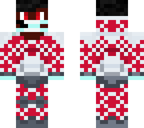 crimson caleb (mask,gloves and mic and headphone