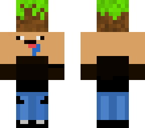 derp holding grass
