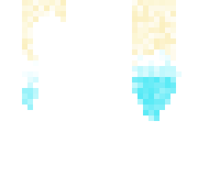 fading blonde-aqua