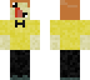 goofy man with stylish bow