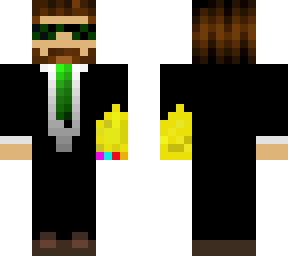 green fib with a infinity gauntlet