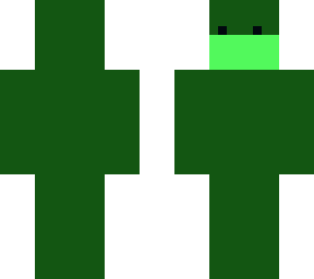 green guy with mask