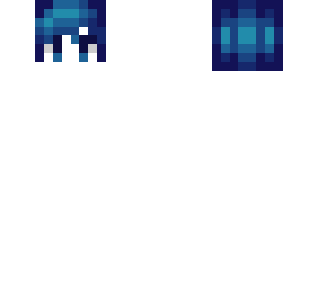 hb - short male -  blue w/ dark cyan highlight fade