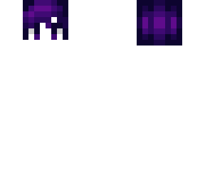 hb - short male - dark purple w/ magenta highlight fades