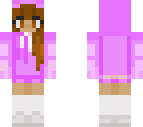 long magenta hoodie <3