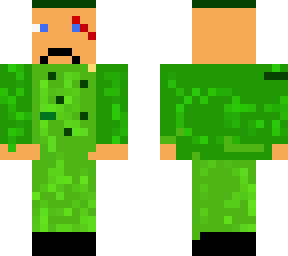 my brother forced me to post this skin that he made, i think this is a solider
