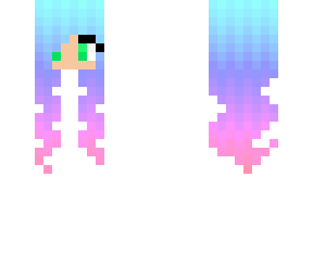 my hair/head template