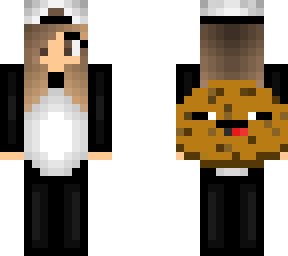 panda cookie girl