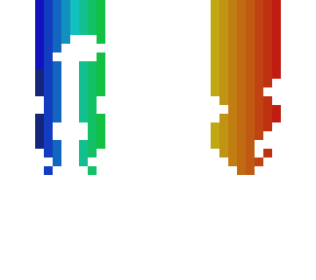 rainbow hair