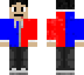 red and blue hoodie v2/1
