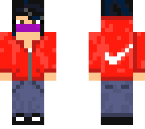 red hoodie
