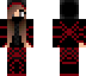 red ninja girl