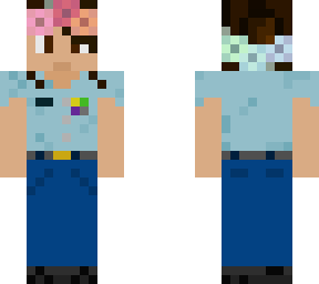 rotc flower hair