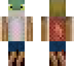 walkingsalmon without clothes