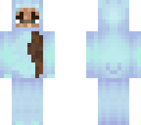 wallibear onesie with brown hair