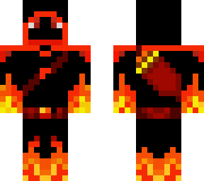 arquero oscuro de fuego