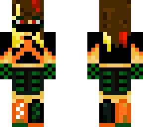 bakugo inspired skin