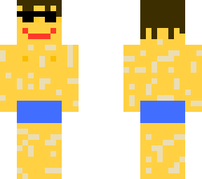 beach man