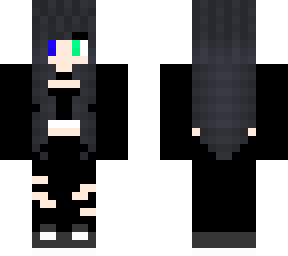 black (me) in all black outfit (re-uploaded)