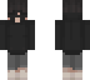 black hoodie (dope boy version)