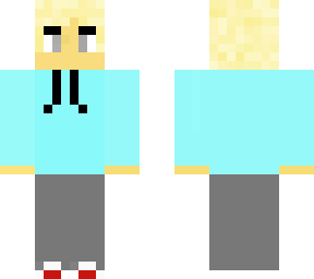 blonde boy with grey eyes