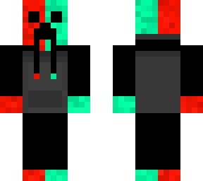 blue and red creeper