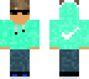 blue nike boy v2