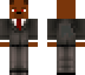brown bear business suit