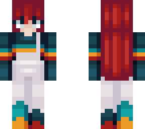edit rainbow red head w/ no glasses