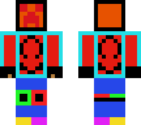 el creeper colorido