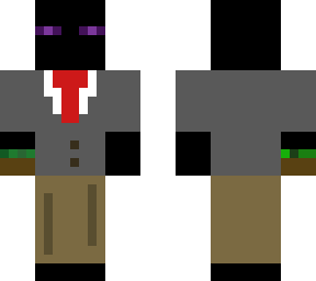 enderman in a siut