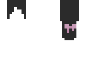 feathery disaster - black and pink