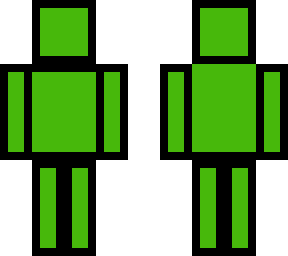 green box man