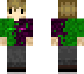 ***** with possessed enderman shirt