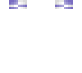 hat base - blueberry milk - half white half blueish purple