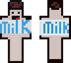 he need some milk!