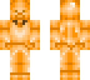 orange steve with orange crystal