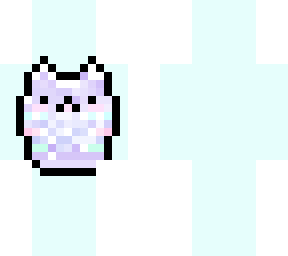 pastel galaxy cat diamond