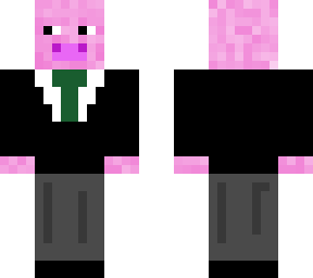 pig in a suit