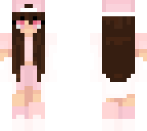pink/ baret/ brown hair/ girl