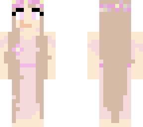 pink flower blossom girl