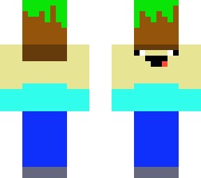 plastic noob holding dirt