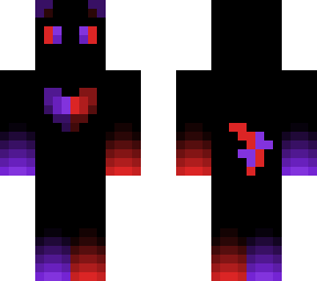 red, purple fade