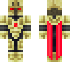 red gilded knight