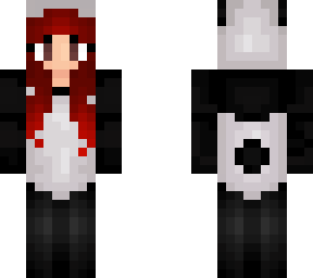 red hair panda onzie