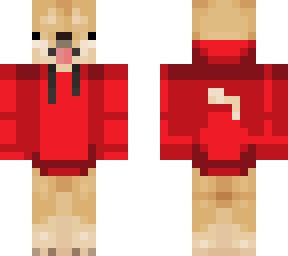 red hoodie doge