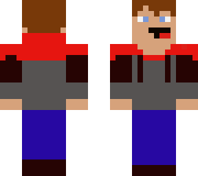 red sweatshirt