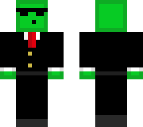 slime in a tuxedo