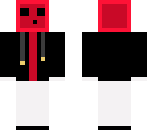 slime red with clothes